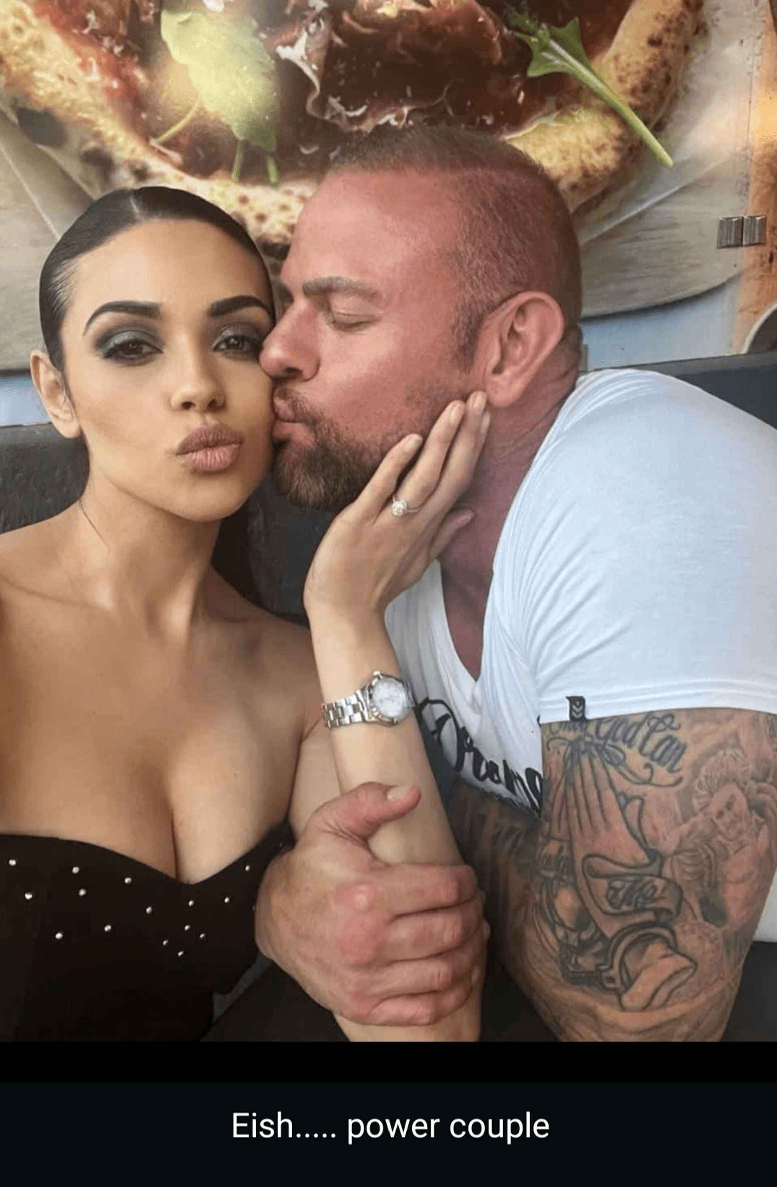 Ryan and Demi displaying wealth